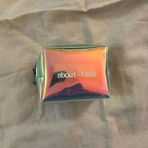 About Face eyeshadows with pretty bag